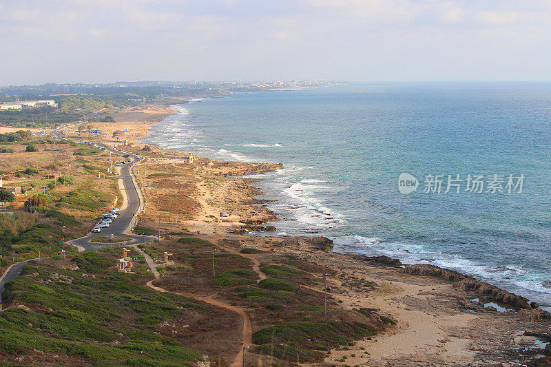 以色列海岸Rosh HaNikra到Nahariya